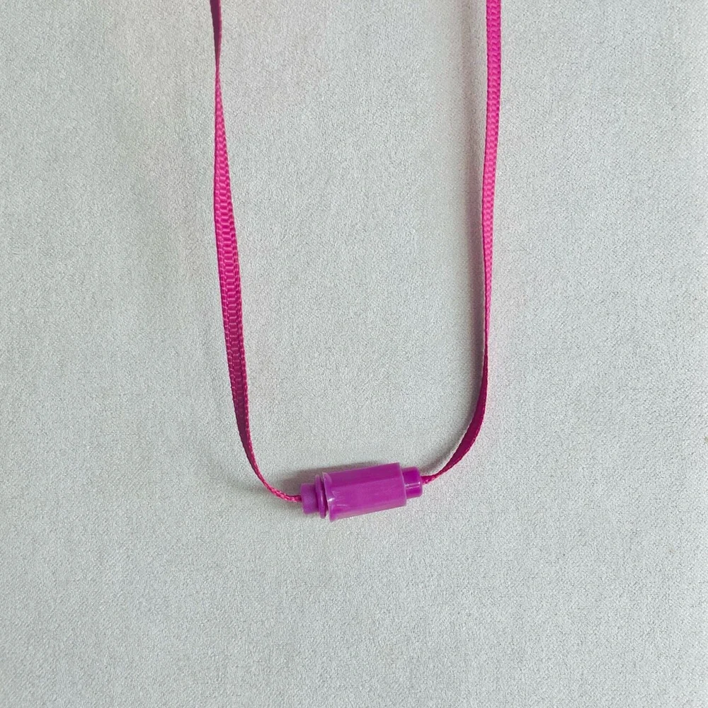 Girls Necklace, 17 in, Pink, Purple, Magenta